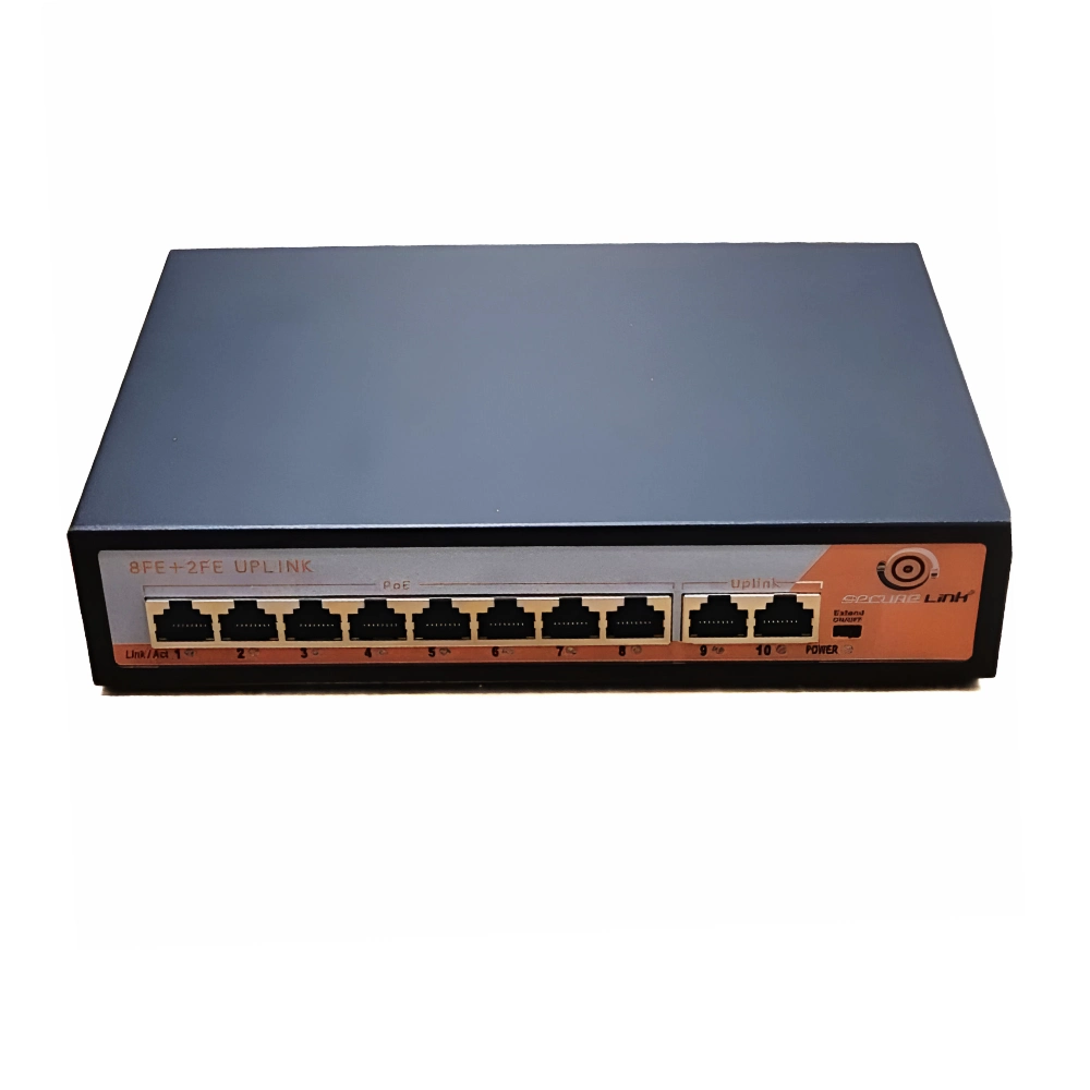 Securelink Poe Switch 8 Port (8 FE + 2 FE Port) view 2